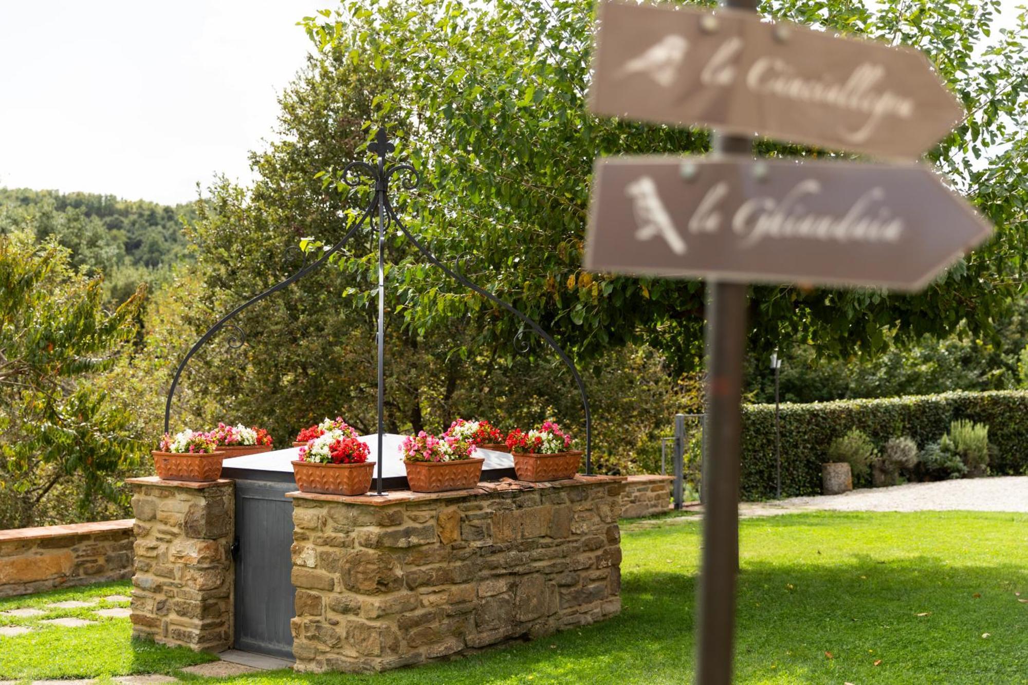 גוביו Agriturismo I Gelsi Di Santa Cristina מראה חיצוני תמונה