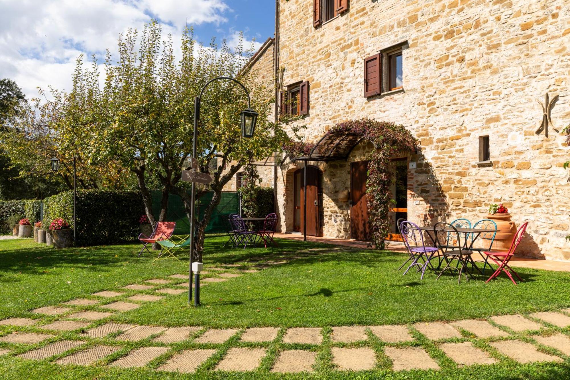גוביו Agriturismo I Gelsi Di Santa Cristina מראה חיצוני תמונה