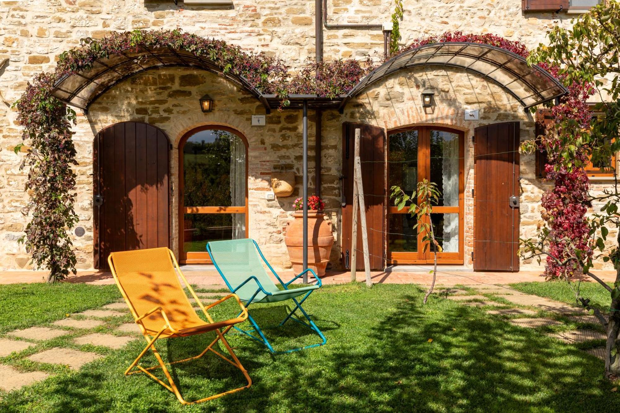 גוביו Agriturismo I Gelsi Di Santa Cristina מראה חיצוני תמונה