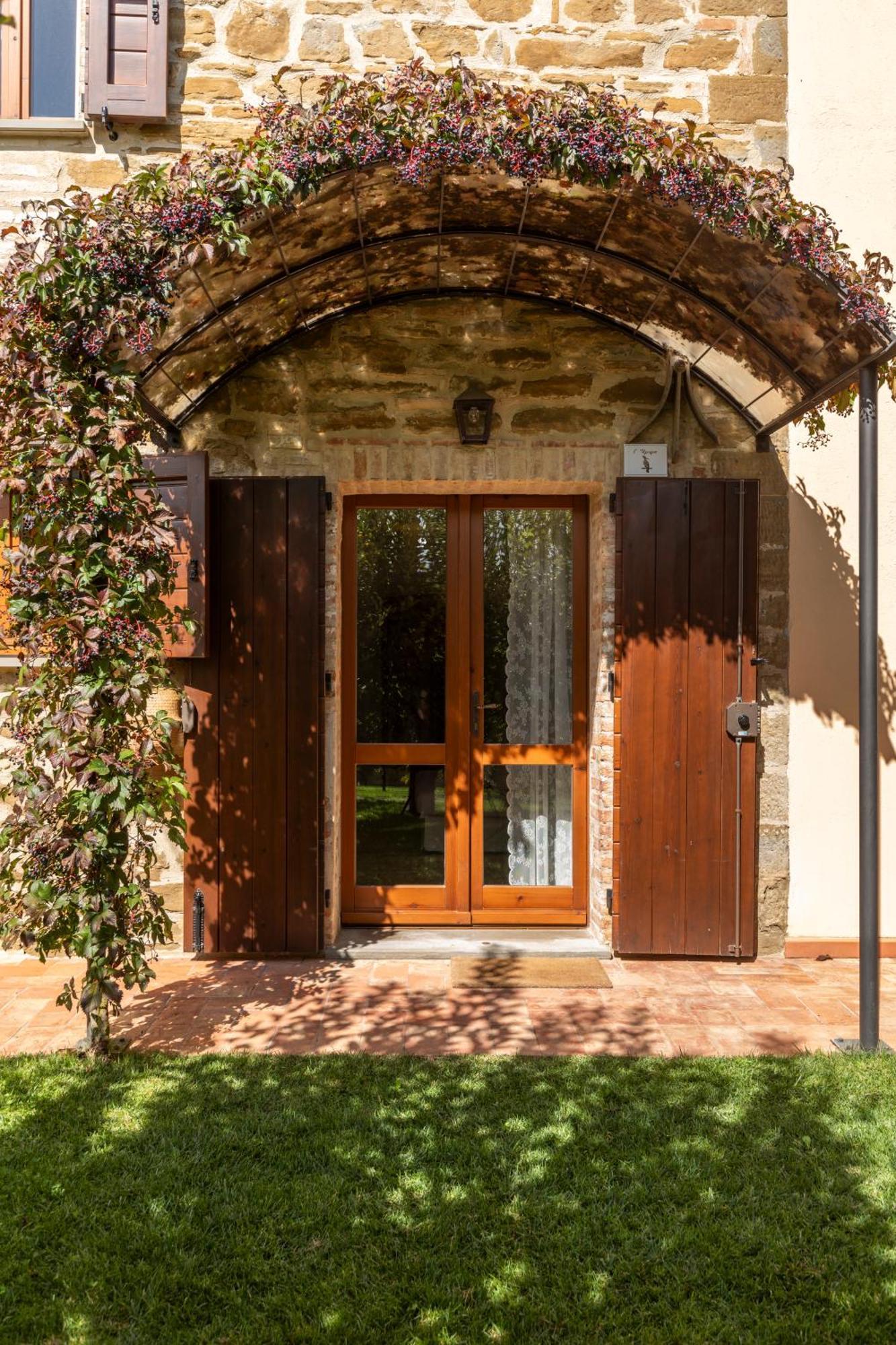 גוביו Agriturismo I Gelsi Di Santa Cristina מראה חיצוני תמונה