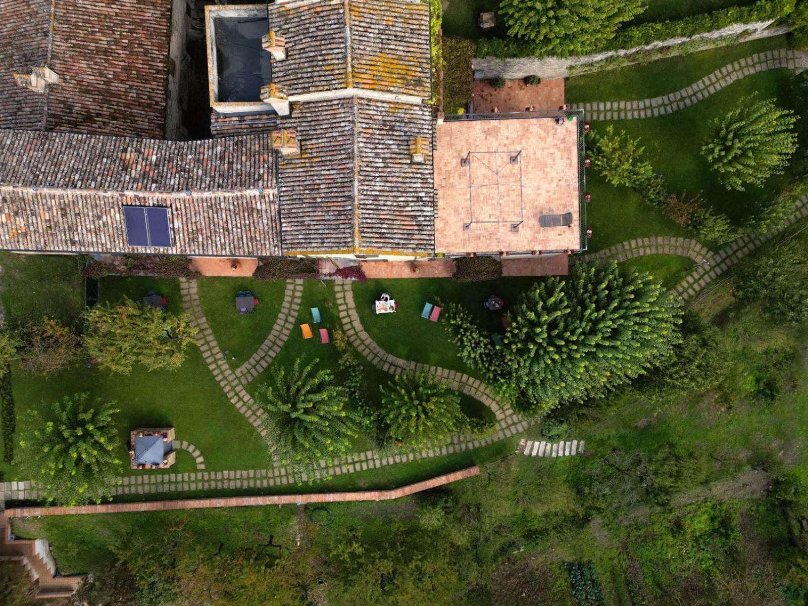 גוביו Agriturismo I Gelsi Di Santa Cristina מראה חיצוני תמונה